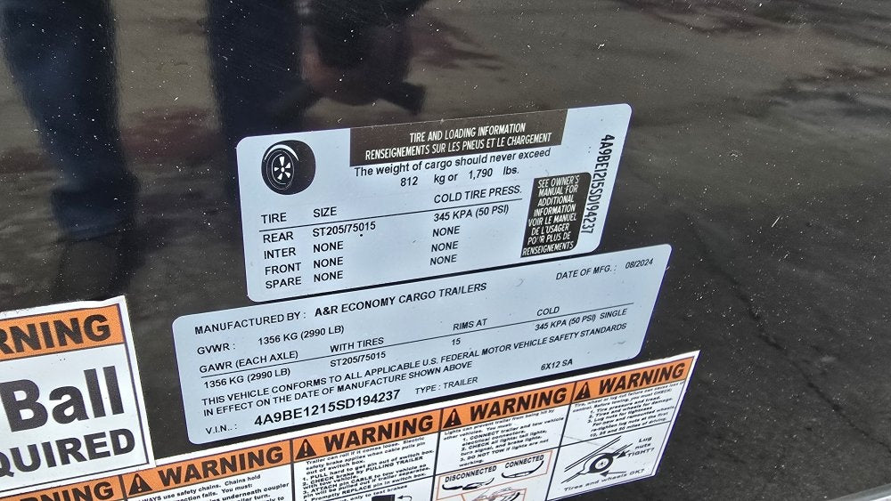 12' x 6' Repo Enclosed - Enclosed - Buy Repo Trailers