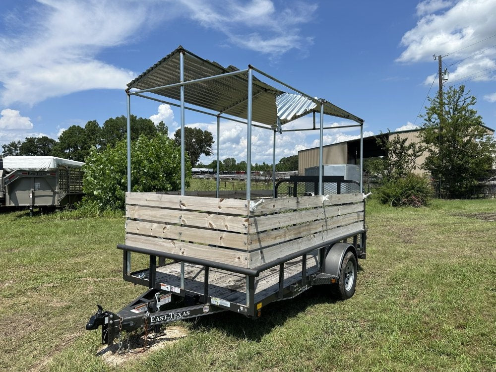 12'x6' East Texas Trailers Utility Trailers - Utility Trailers - Buy Repo Trailers
