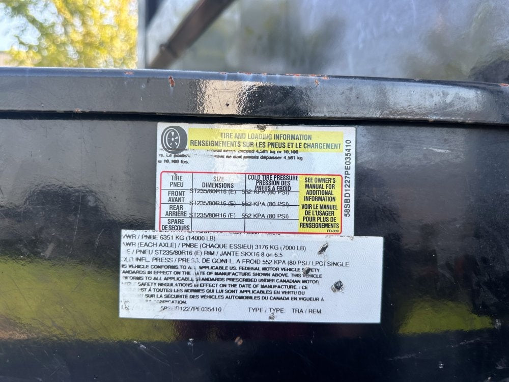 12'x7' East Texas Trailers Dump Trailers - Dump Trailers - Buy Repo Trailers