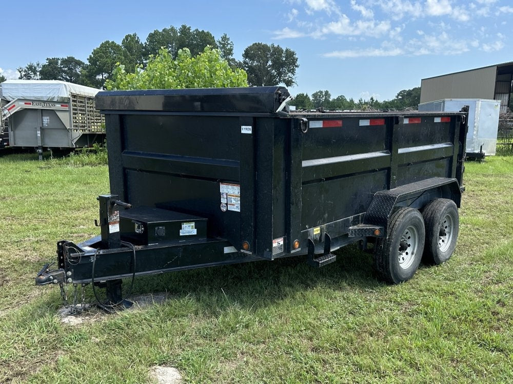 12'x7' East Texas Trailers Dump Trailers - Dump Trailers - Buy Repo Trailers