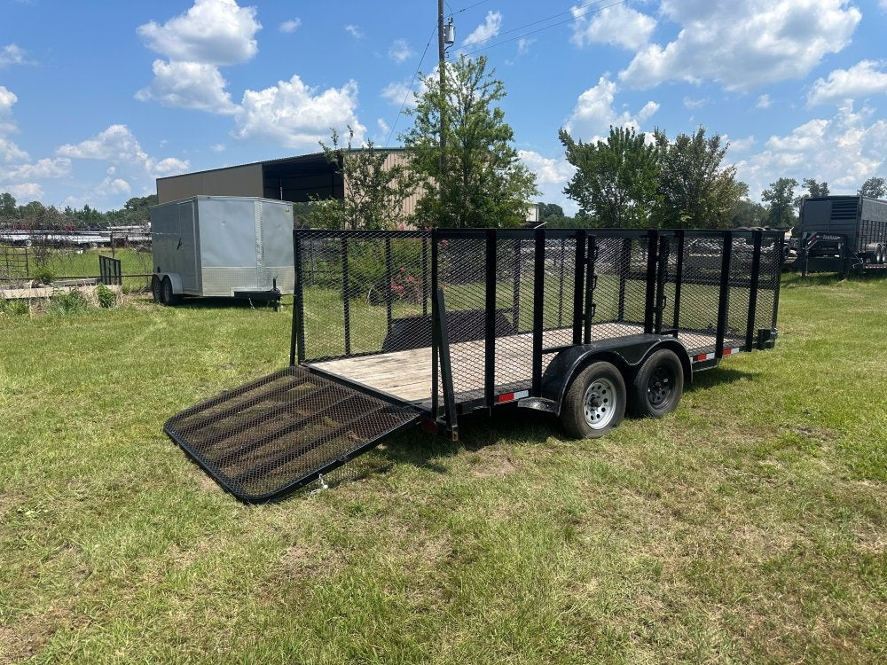 16'x7' Delco Utility Trailers - Utility Trailers - Buy Repo Trailers