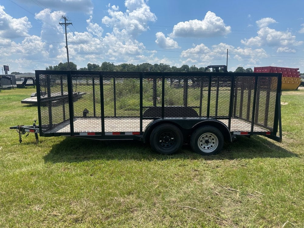 16'x7' Delco Utility Trailers - Utility Trailers - Buy Repo Trailers