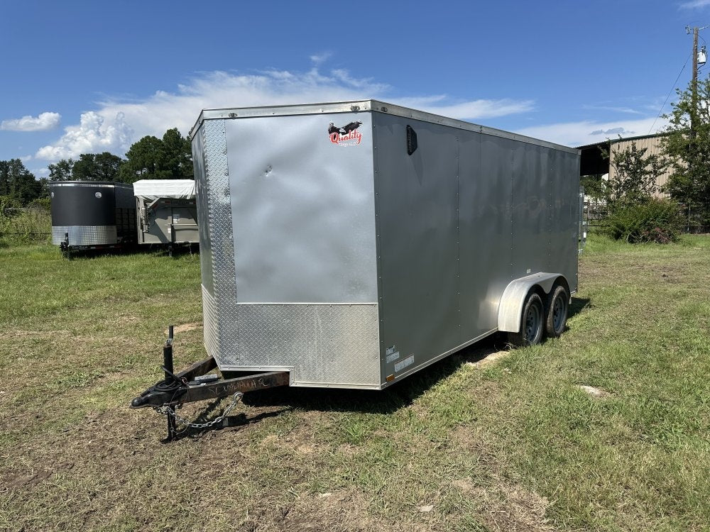 16'x7' Quality Cargo Enclosed - Enclosed - Buy Repo Trailers