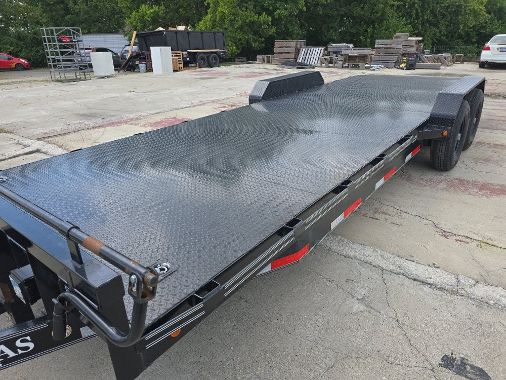 24'x7' East Texas Trailers Equipment Trailers