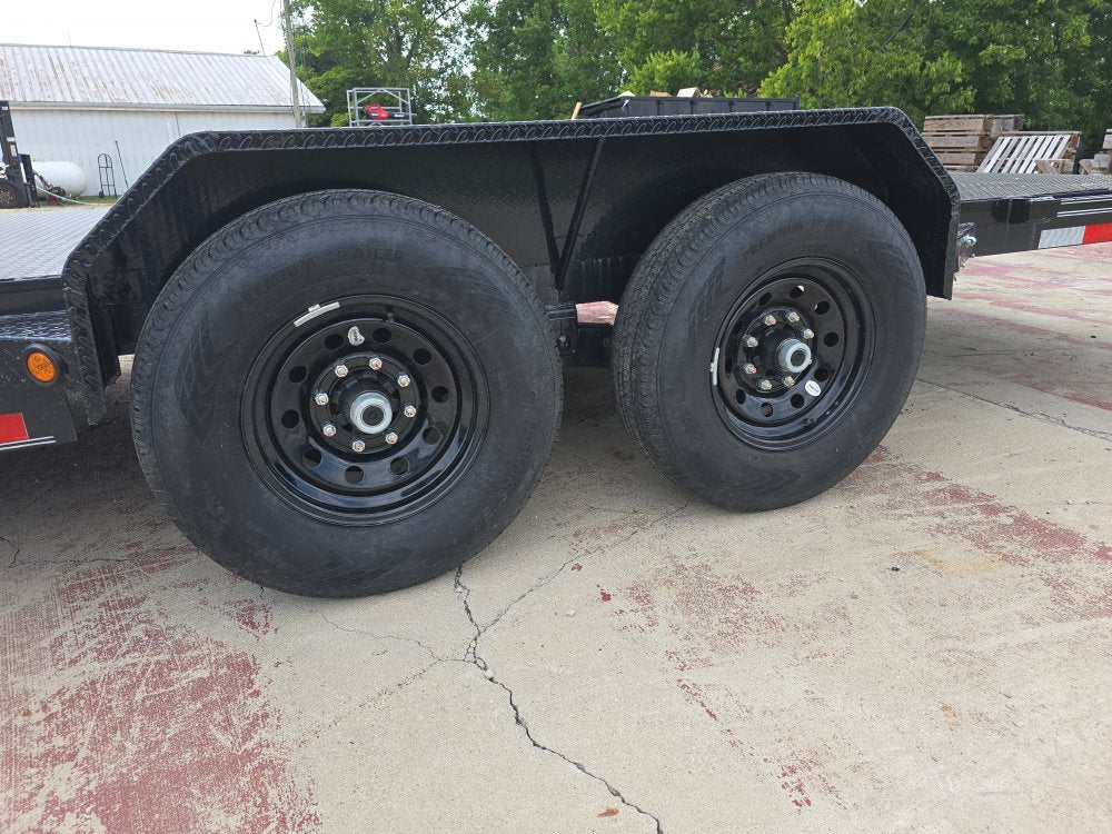 24'x7' East Texas Trailers Equipment Trailers
