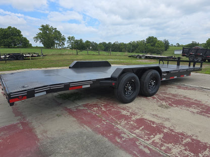 24'x7' East Texas Trailers Equipment Trailers