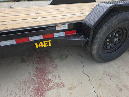 20'x7' Big Tex Equipment Trailers