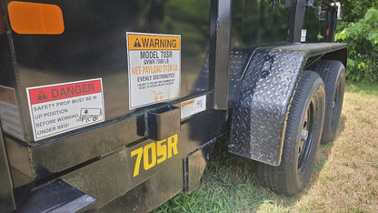 10'x5' Repo Dump Trailers