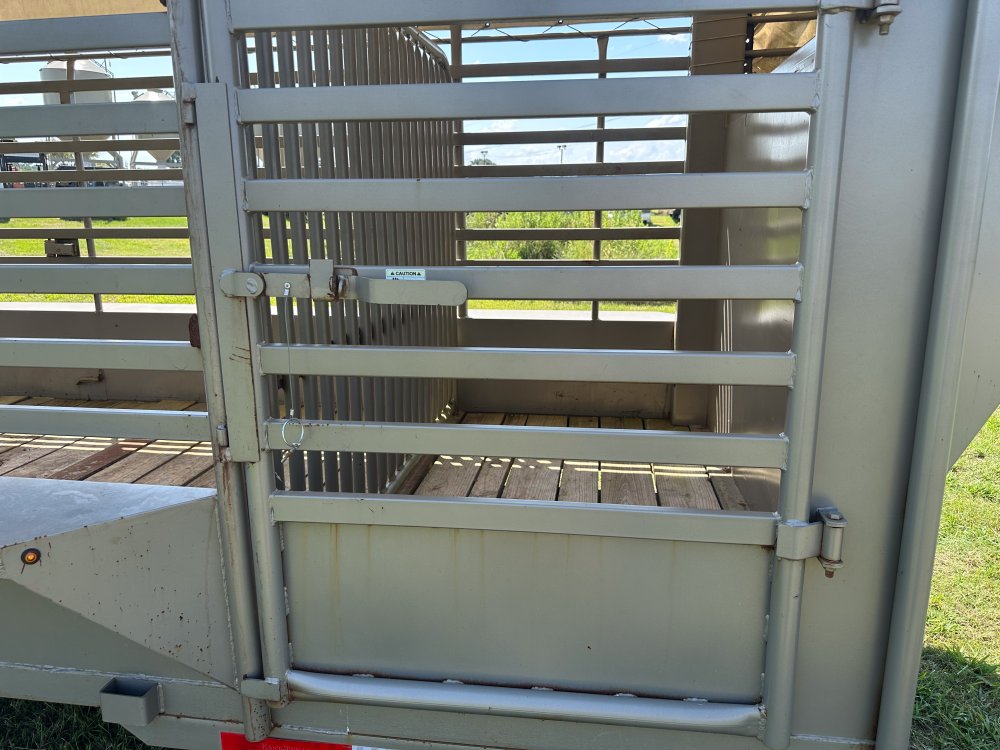 20'x7' East Texas Trailers Stock Trailers - 15,680 lbs