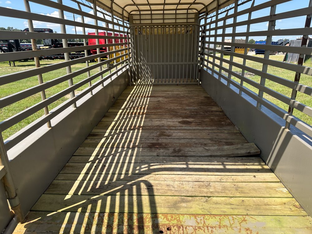 20'x7' East Texas Trailers Stock Trailers - 15,680 lbs