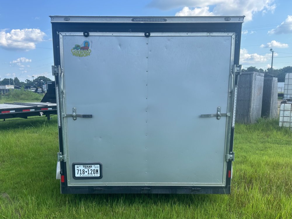 12'x7' Covered Wagon Enclosed