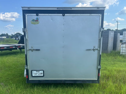 12'x7' Covered Wagon Enclosed