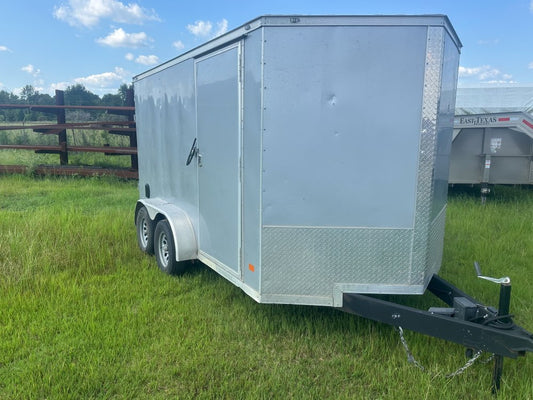 12'x7' Covered Wagon Enclosed