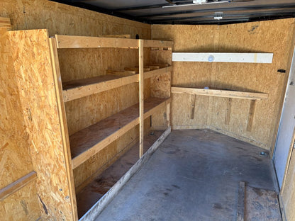 12'x7' Covered Wagon Enclosed
