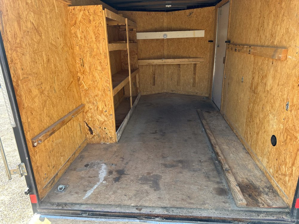 12'x7' Covered Wagon Enclosed