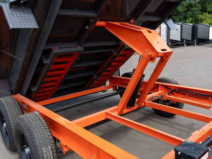 12' HZ7 GN Dump Trailer 2-7k Axles 4' Walls - Dump Trailers - Stryker Dealership Group