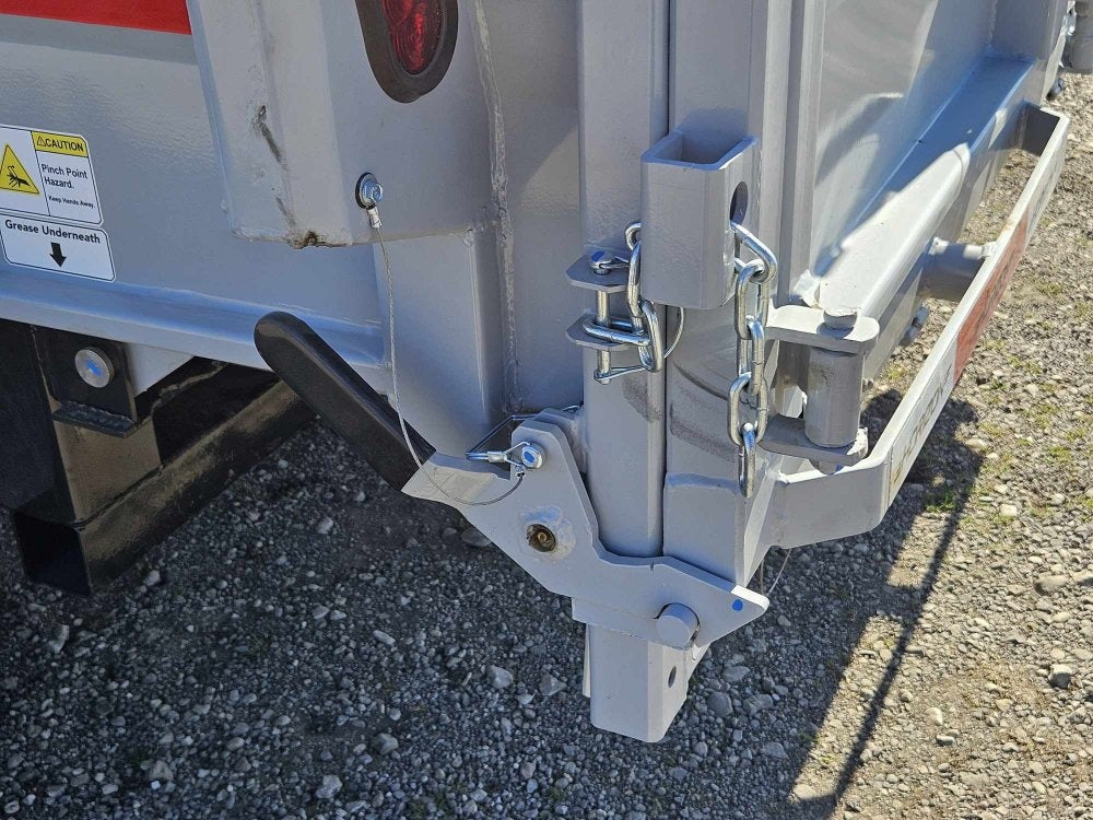 12' LZ7 Dump Trailer 30" Walls - 14k GVWR - Scissor Lift - 14ply Tires - 3 Way Door - Dump Trailers - Stryker Dealership Group