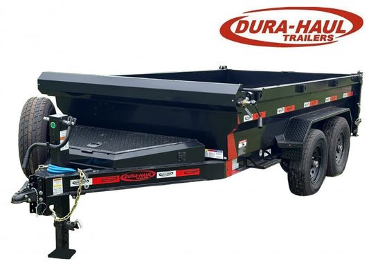 12' x 6' Dump Trailer DRM 24" Side Walls (2) 7K Axles Scissor Lift - Dump Trailers - Stryker Dealership Group