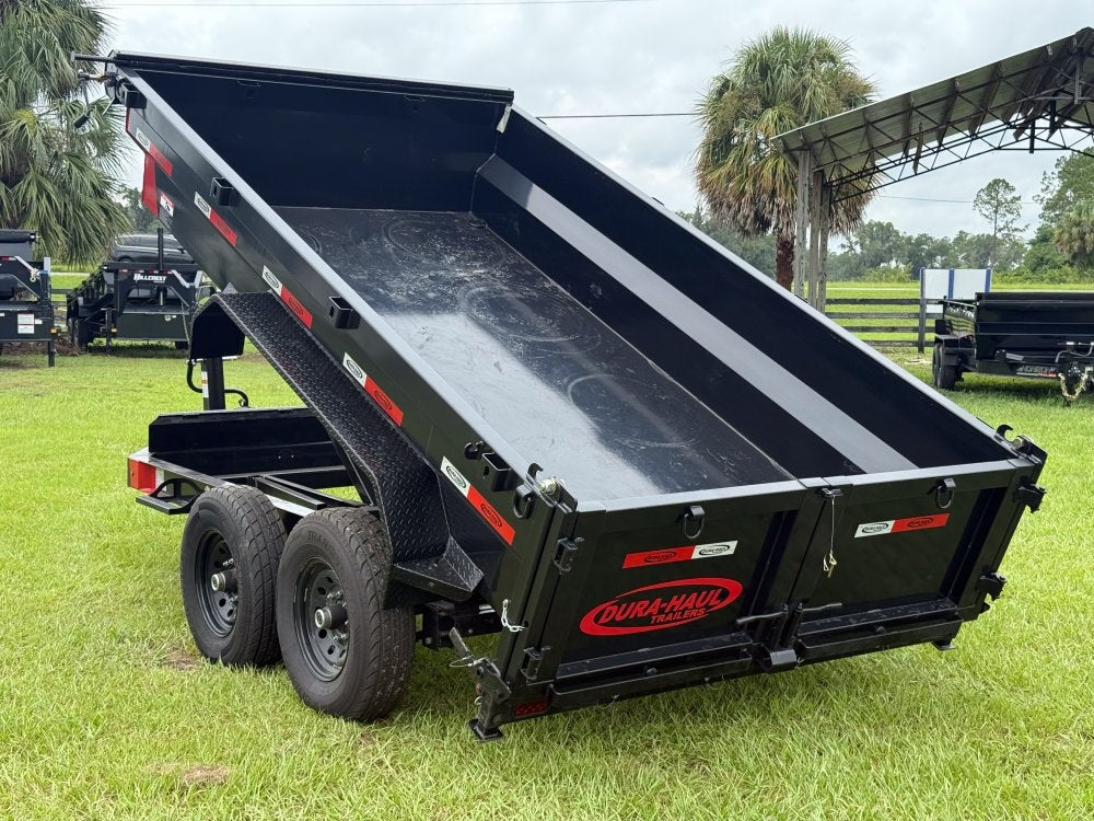 12' x 6' Dump Trailer DRM 24" Side Walls (2) 7K Axles Scissor Lift - Dump Trailers - Stryker Dealership Group