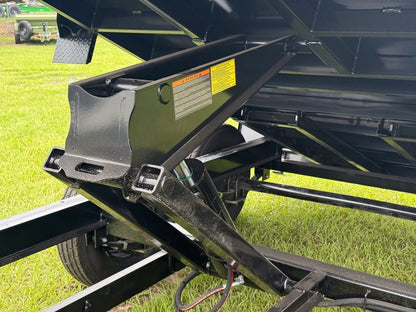 12' x 6' Dump Trailer DRM 24" Side Walls (2) 7K Axles Scissor Lift - Dump Trailers - Stryker Dealership Group