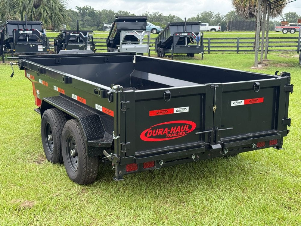 12' x 6' Dump Trailer DRM 24" Side Walls (2) 7K Axles Scissor Lift - Dump Trailers - Stryker Dealership Group