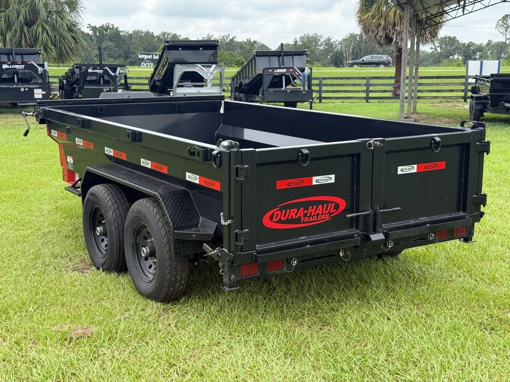 12' x 6' Dump Trailer DRM 24" Side Walls (2) 7K Axles Scissor Lift - Dump Trailers - Stryker Dealership Group