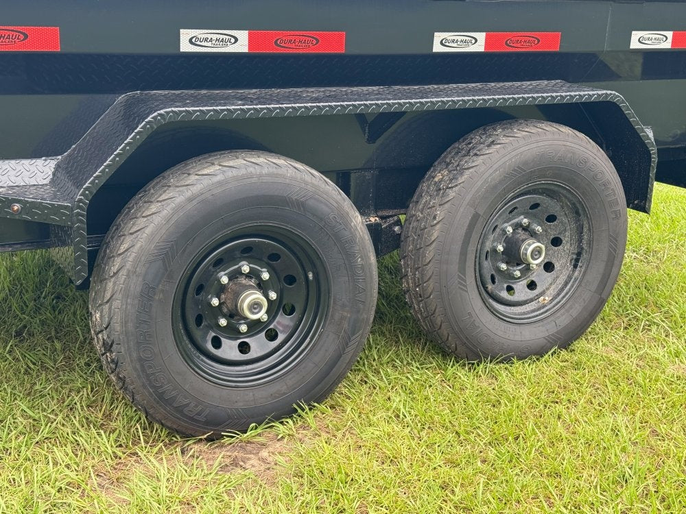 12' x 6' Dump Trailer DRM 24" Side Walls (2) 7K Axles Scissor Lift - Dump Trailers - Stryker Dealership Group