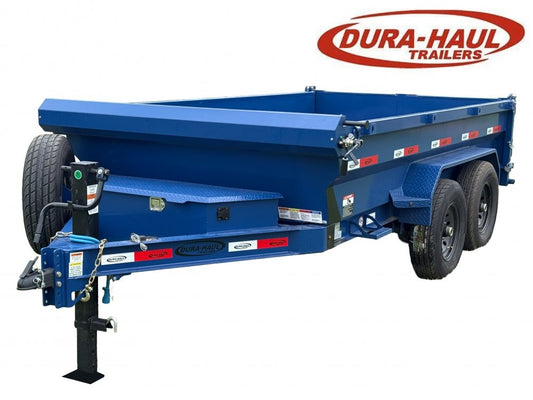 12' x 6' Dump Trailer DRM 24" Side Walls (2) 7K Axles Scissor Lift - Dump Trailers - Stryker Dealership Group