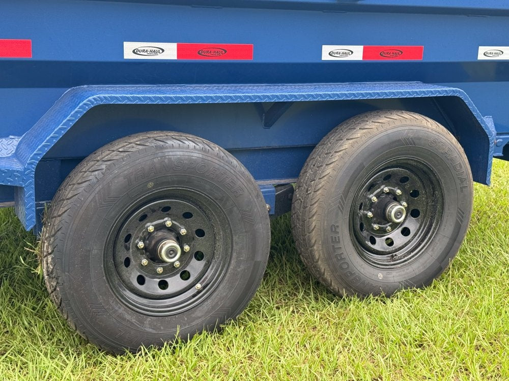 12' x 6' Dump Trailer DRM 24" Side Walls (2) 7K Axles Scissor Lift - Dump Trailers - Stryker Dealership Group