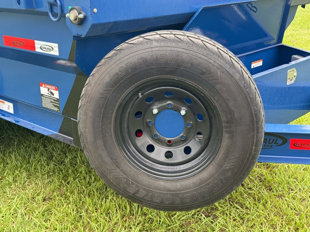 12' x 6' Dump Trailer DRM 24" Side Walls (2) 7K Axles Scissor Lift - Dump Trailers - Stryker Dealership Group