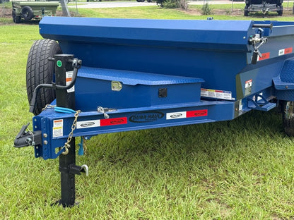12' x 6' Dump Trailer DRM 24" Side Walls (2) 7K Axles Scissor Lift - Dump Trailers - Stryker Dealership Group