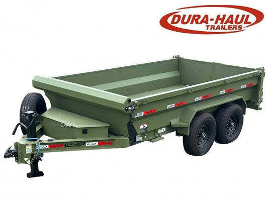 12' x 6' Dump Trailer DRM 24" Side Walls (2) 7K Axles Scissor Lift - Dump Trailers - Stryker Dealership Group
