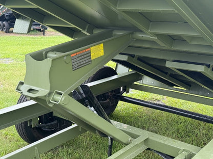 12' x 6' Dump Trailer DRM 24" Side Walls (2) 7K Axles Scissor Lift - Dump Trailers - Stryker Dealership Group