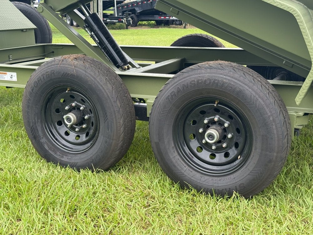 12' x 6' Dump Trailer DRM 24" Side Walls (2) 7K Axles Scissor Lift - Dump Trailers - Stryker Dealership Group
