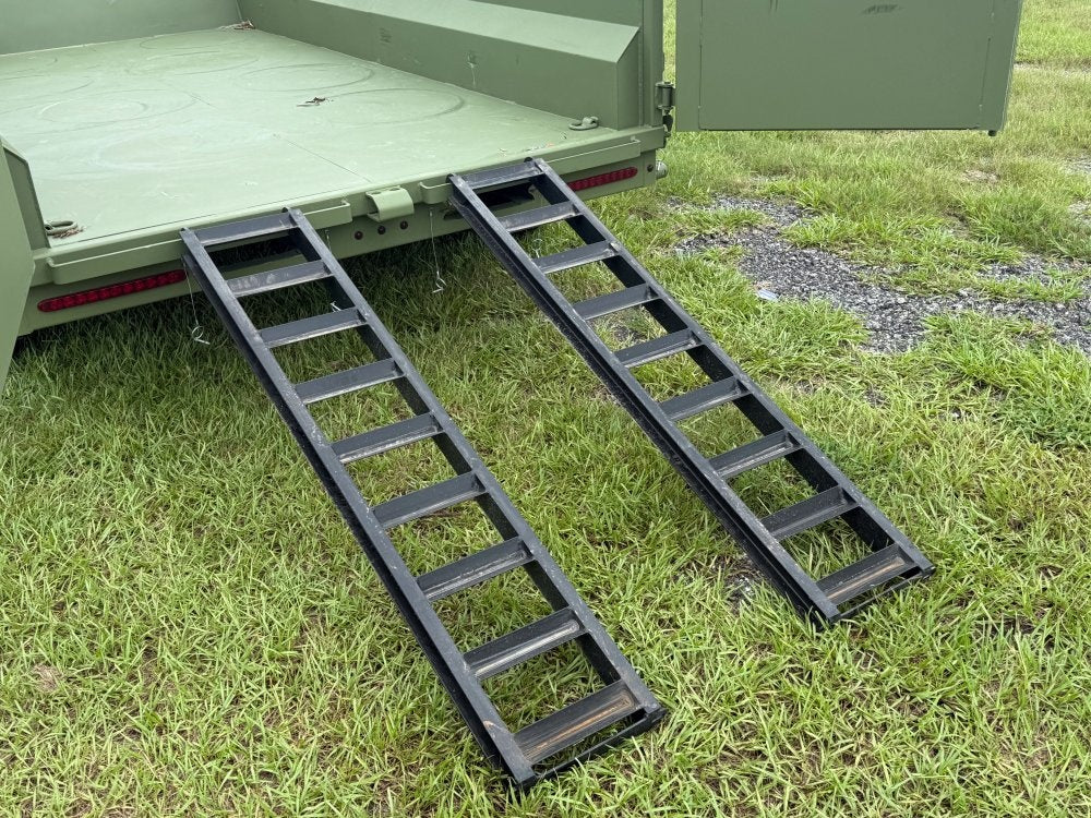 12' x 6' Dump Trailer DRM 24" Side Walls (2) 7K Axles Scissor Lift - Dump Trailers - Stryker Dealership Group