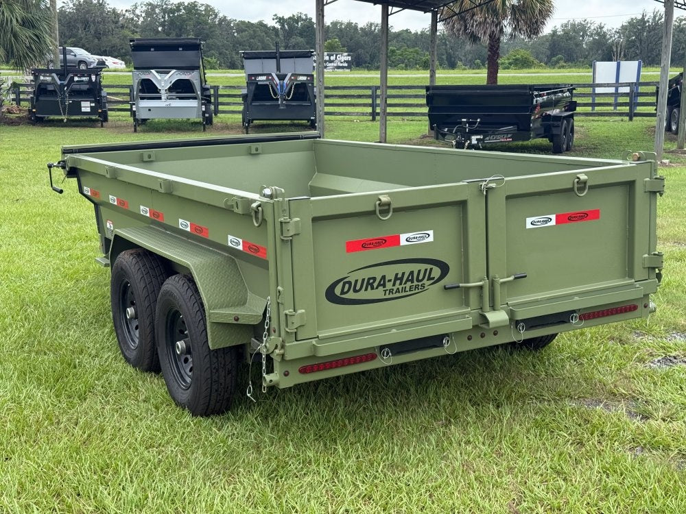 12' x 6' Dump Trailer DRM 24" Side Walls (2) 7K Axles Scissor Lift - Dump Trailers - Stryker Dealership Group