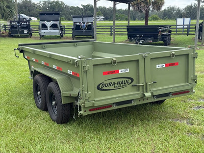 12' x 6' Dump Trailer DRM 24" Side Walls (2) 7K Axles Scissor Lift - Dump Trailers - Stryker Dealership Group