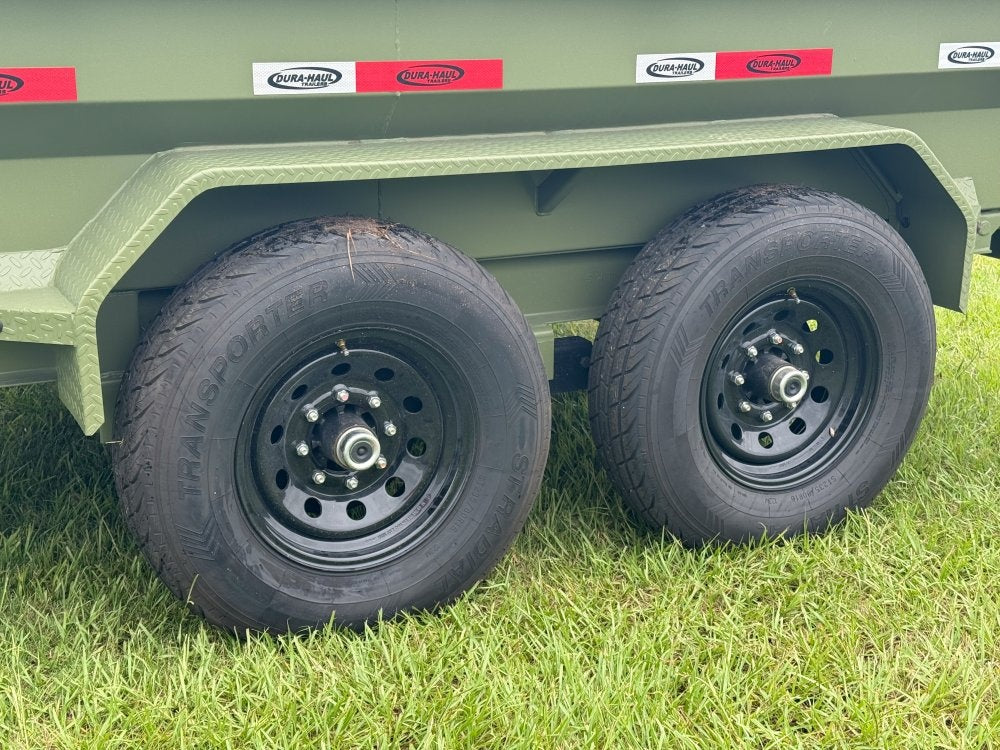 12' x 6' Dump Trailer DRM 24" Side Walls (2) 7K Axles Scissor Lift - Dump Trailers - Stryker Dealership Group