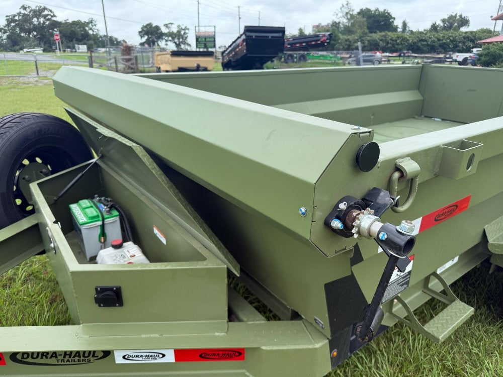 12' x 6' Dump Trailer DRM 24" Side Walls (2) 7K Axles Scissor Lift - Dump Trailers - Stryker Dealership Group