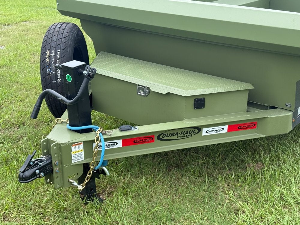 12' x 6' Dump Trailer DRM 24" Side Walls (2) 7K Axles Scissor Lift - Dump Trailers - Stryker Dealership Group