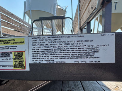 12'x6' East Texas Trailers  Utility Trailers - Utility Trailers - Buy Repo Trailers