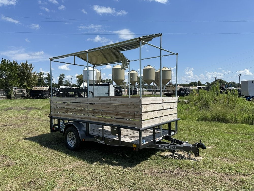 12'x6' East Texas Trailers  Utility Trailers - Utility Trailers - Buy Repo Trailers