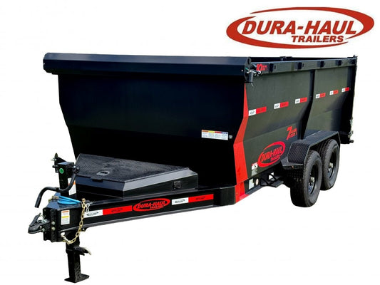 14' DRL Dump Trailer 48" Sides (2) 7K Axles Scissor Lift - Dump Trailers - Stryker Dealership Group