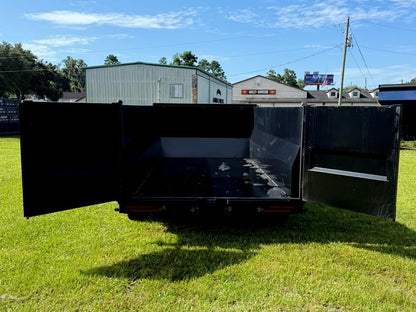 14' DRL Dump Trailer 48" Sides (2) 7K Axles Scissor Lift - Dump Trailers - Stryker Dealership Group