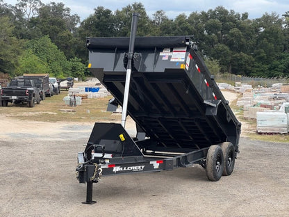 14' Dump Trailer 24" Side Walls - Telescopic Lift - Dump Trailers - Stryker Dealership Group