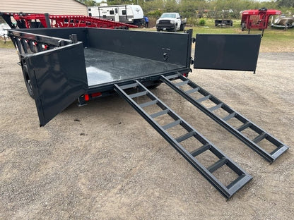 14' Dump Trailer 24" Side Walls - Telescopic Lift - Dump Trailers - Stryker Dealership Group