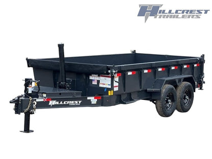 14' Dump Trailer 24" Side Walls - Telescopic Lift - Dump Trailers - Stryker Dealership Group