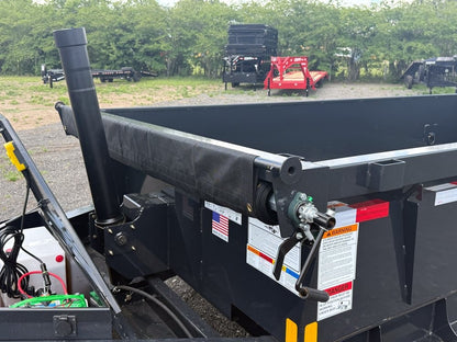 14' Dump Trailer BP 24" Side Walls - Telescopic lift - 8k Axles - Dump Trailers - Stryker Dealership Group