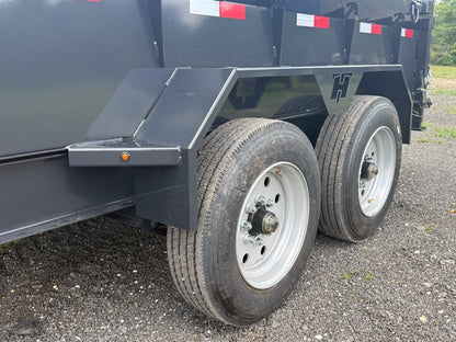 14' Dump Trailer BP 24" Side Walls - Telescopic lift - 8k Axles - Dump Trailers - Stryker Dealership Group