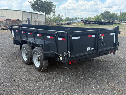 14' Dump Trailer BP 24" Side Walls - Telescopic lift - 8k Axles - Dump Trailers - Stryker Dealership Group